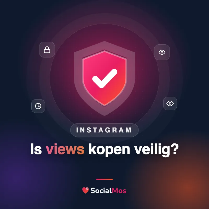 Schild met vinkje: is Instagram views kopen veilig?